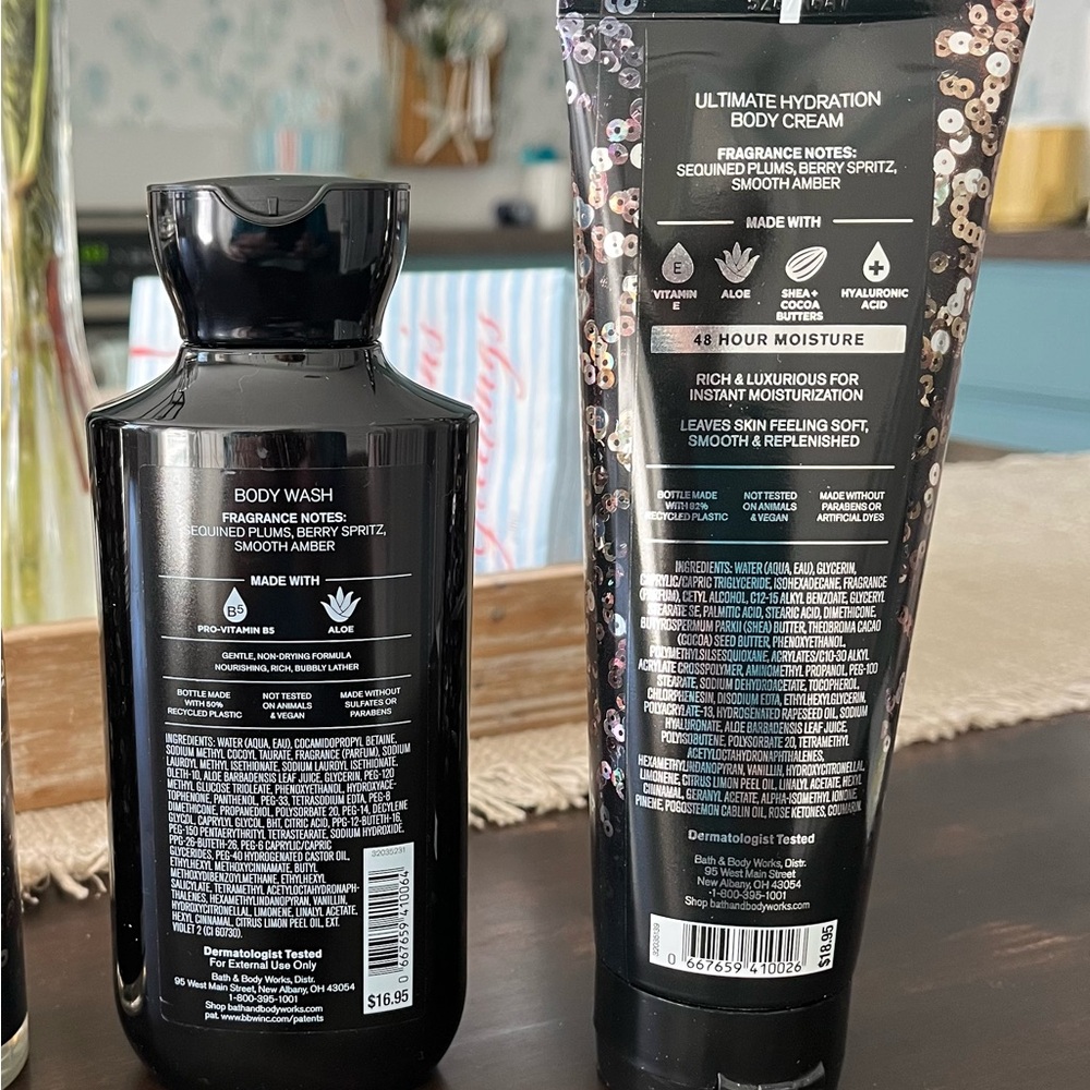 Bath & Body Works -A Toast to You Body Wash & Body Cream Set - - Picture 2 of 4